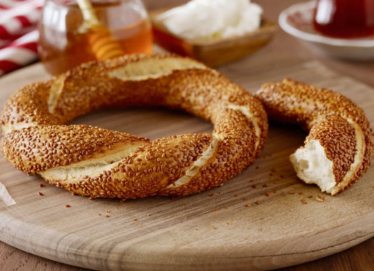 susamli glutensiz simit